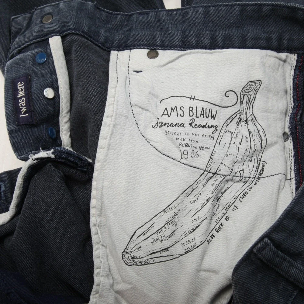 Scotch & Soda Ralston Jeans Mens 31x34 Gray Stretch Denim Button Fly Pants